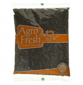 Agro Fresh Whole Black Urad   Pack  1 kilogram